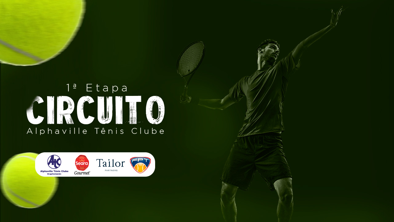 1ª Etapa – Circuito Alphaville Tênis Clube